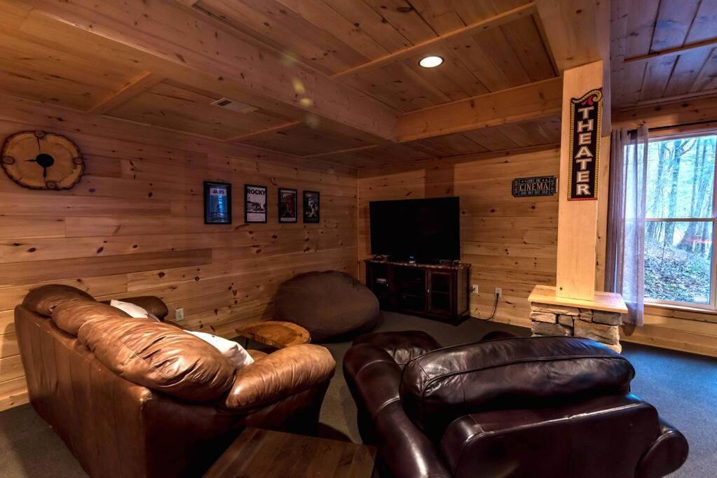 Private Creekside Cabin+Hot Tub,Pool Table, & Pets Ellijay Zewnętrze zdjęcie