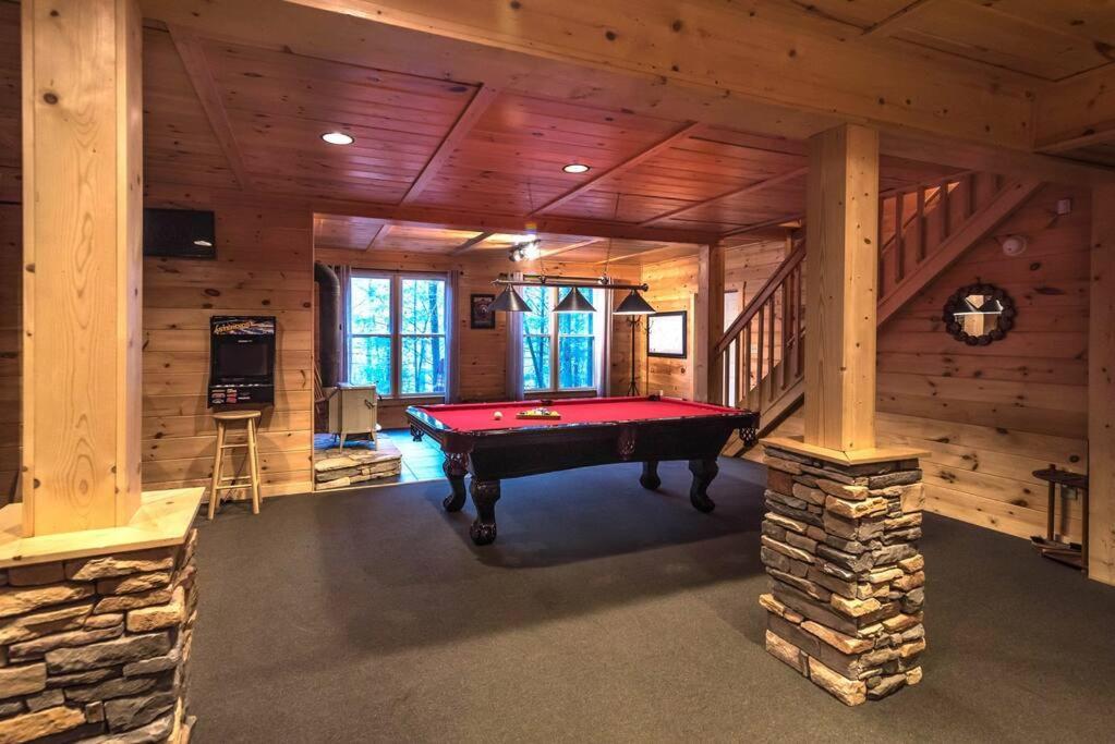 Private Creekside Cabin+Hot Tub,Pool Table, & Pets Ellijay Zewnętrze zdjęcie