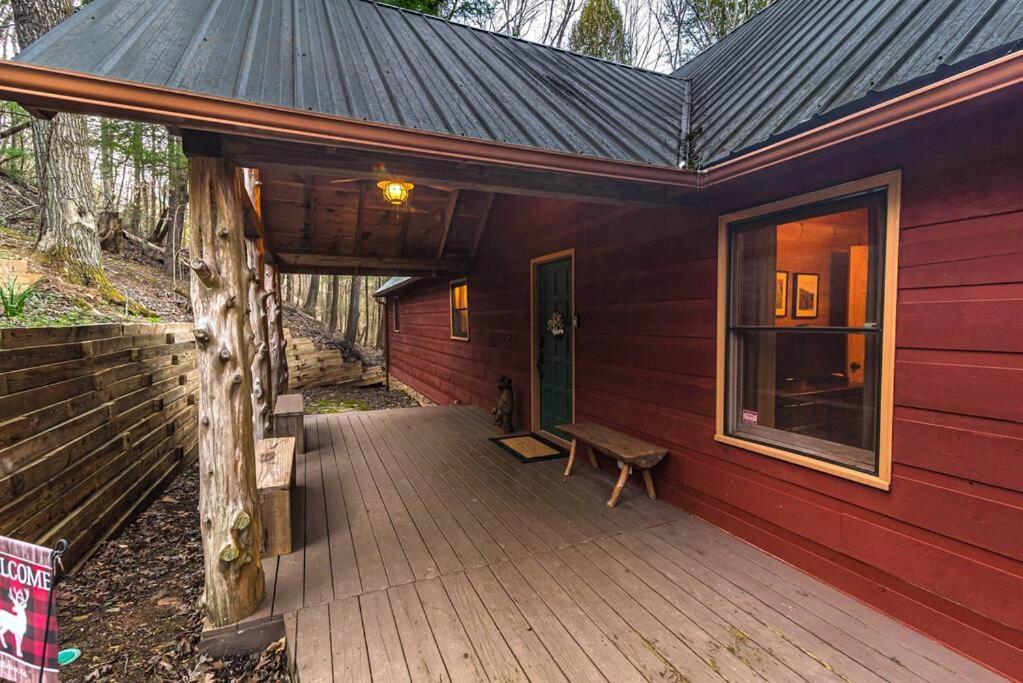 Private Creekside Cabin+Hot Tub,Pool Table, & Pets Ellijay Zewnętrze zdjęcie