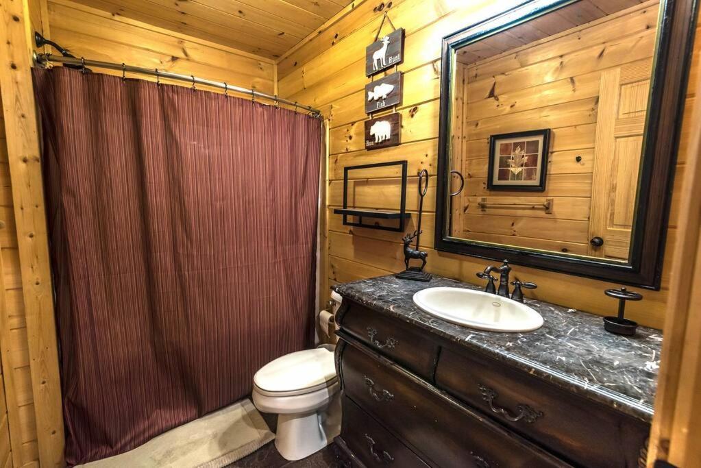 Private Creekside Cabin+Hot Tub,Pool Table, & Pets Ellijay Zewnętrze zdjęcie